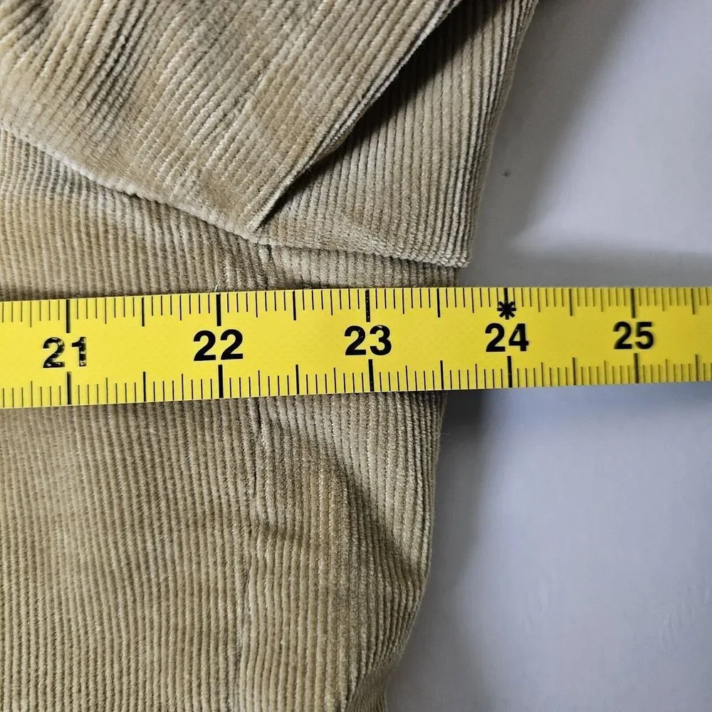 Evan Picone Men's Corduroy‎ Blazer Sport Coat Tan 46R Classic Old Money Country